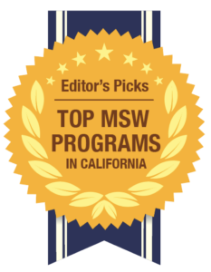 Top MSW Programs in California Badge