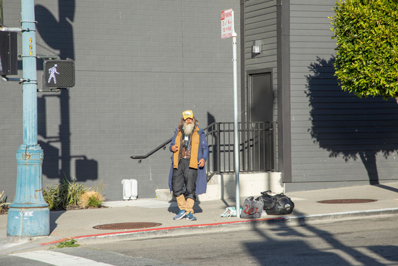homeless on the streets